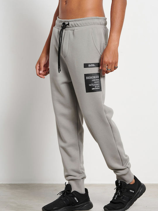 Sweatpants with Elastic Gray