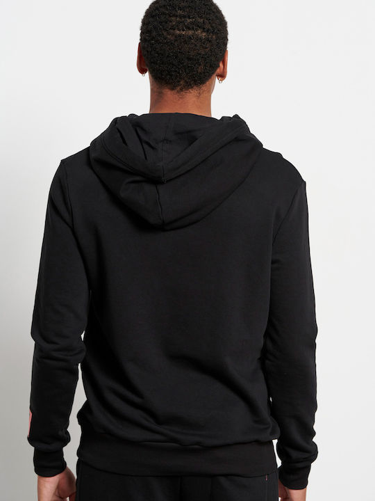 Speakout Sweatshirt with Hood Black