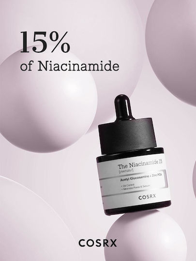 Cosrx The Niacinamide 15 Serum Προσώπου με Νιασιναμίδη για Λάμψη & Ακμή 20ml