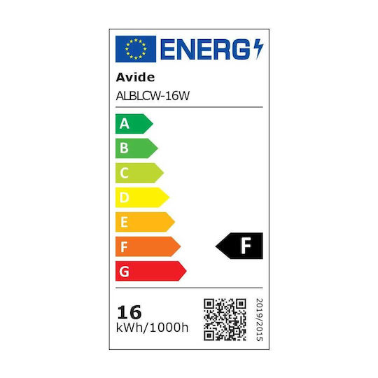Avide Φωτιστικό Πάγκου Κουζίνας ALBLCW-16W LED 16W Ψυχρό Λευκό Μ60xΒ7xΥ2.7εκ.