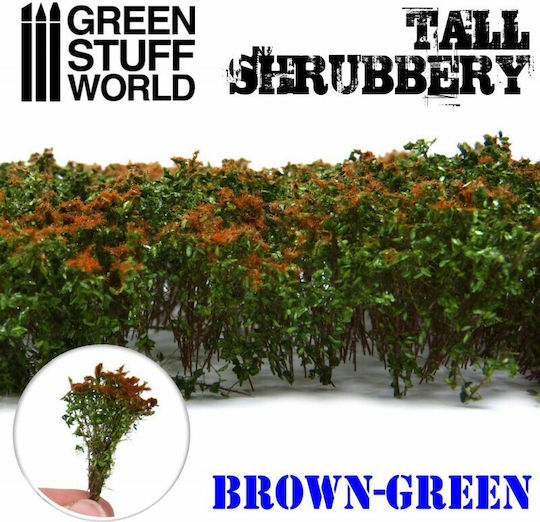 Green Stuff World Planta Machetă Tall Shrubbery 80mmx8buc