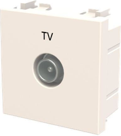 Abb TV-Buchse Terminal in Weiß Farbe 702612