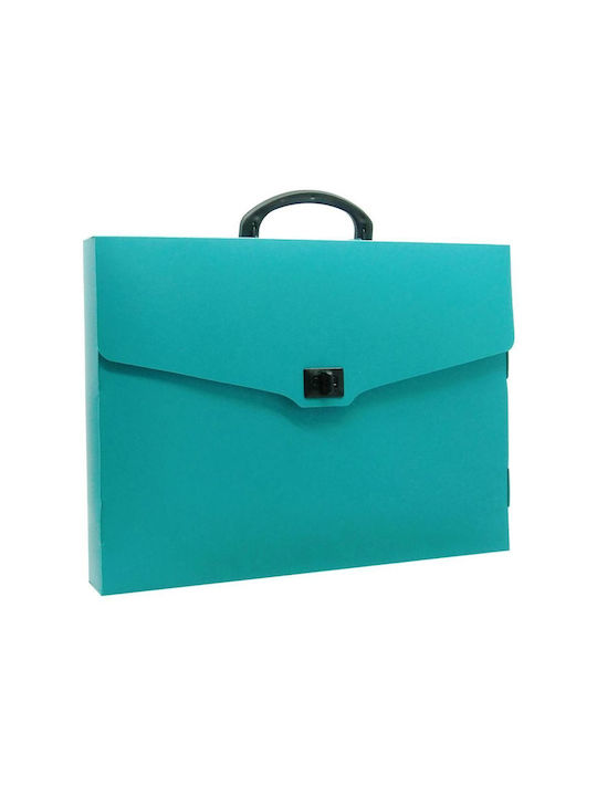 +Efo Kunststofftasche Hellblau 38x5x28cm