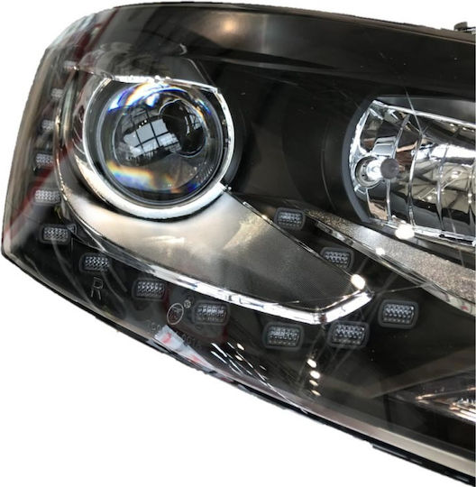 Carner Μπροστινά Φανάρια Led για Mazda 5 Volkswagen Polo 2τμχ
