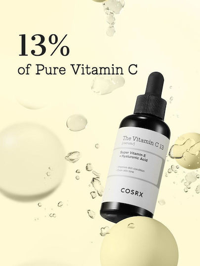 Cosrx The Vitamin C 13 Moisturizing & Anti-aging Serum Face with Vitamin C & Vitamin E for Detoxification & Dark Spots 20ml