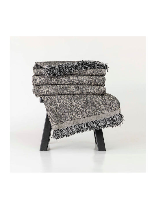 Borea Borea Four-Seater Sofa Throw Chenille 180x350cm Green