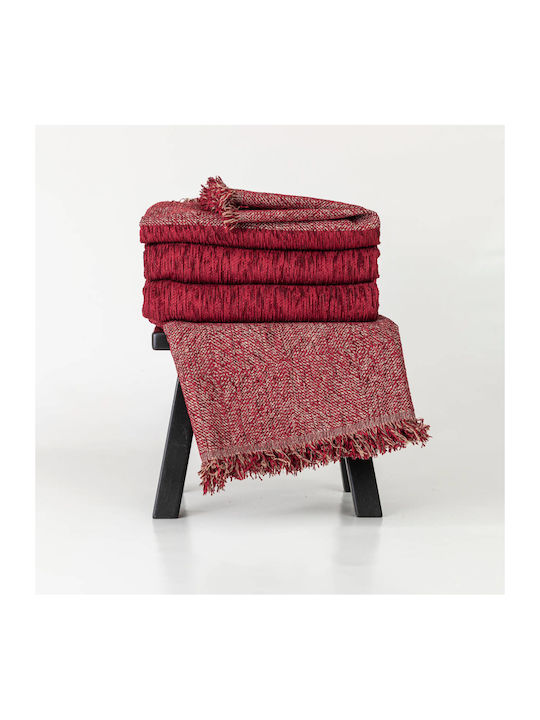 Borea Square Ριχτάρι Πολυθρόνας Chenille 180x180εκ. Μπεζ