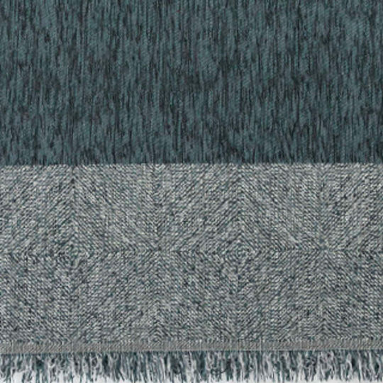 Borea Square Ριχτάρι Τετραθέσιου Καναπέ Chenille 180x350εκ. Γκρι