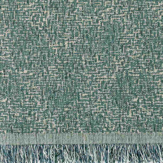 Borea Borea Four-Seater Sofa Throw Chenille 180x350cm Green