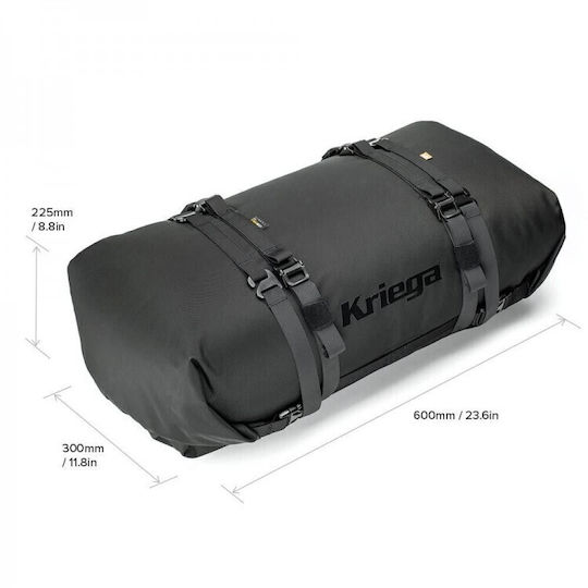 Kriega Σάκος Ουράς Μοτοσυκλέτας 40lt σε Πράσινο Χρώμα