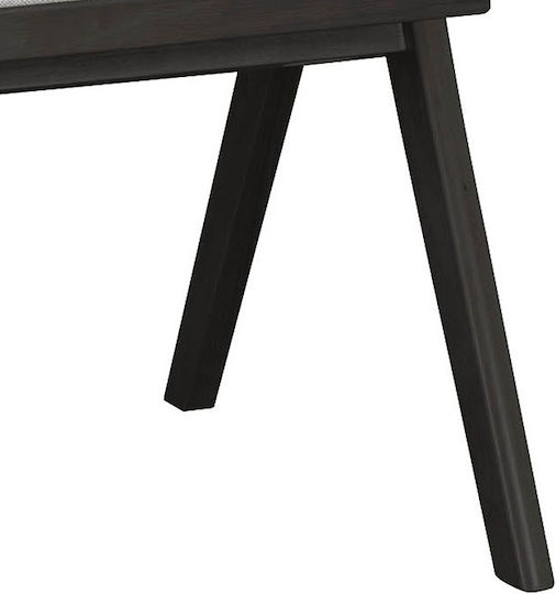 Winslow Stühle Speisesaal Schwarz 1Stück 56.4x63.5x80.5cm
