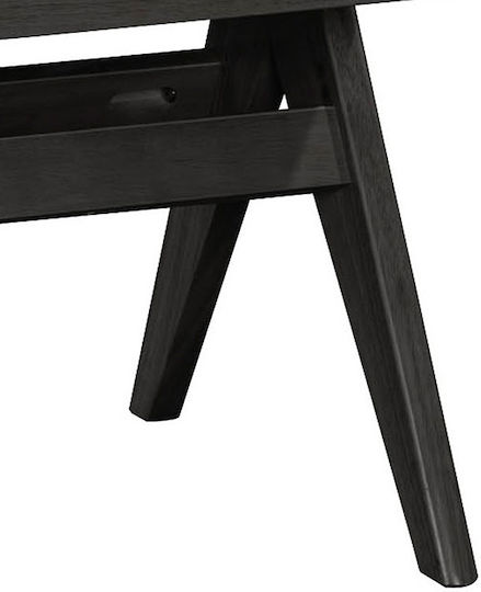 Winslow Dining Room Wooden Chair Black-natural-grey 46.5x55.8x82cm