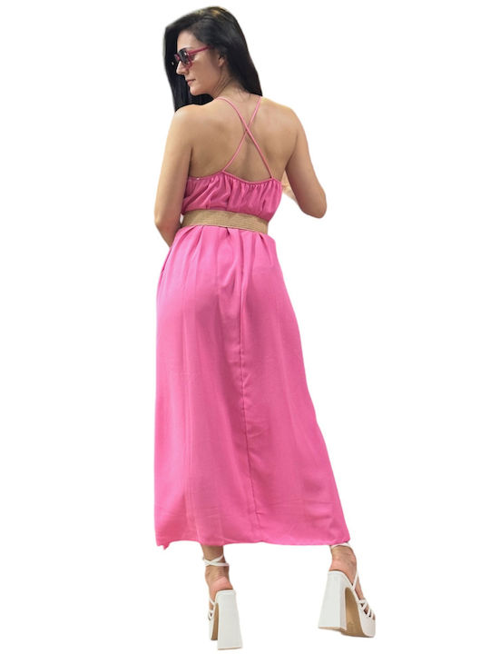 Summer Maxi Dress Pink