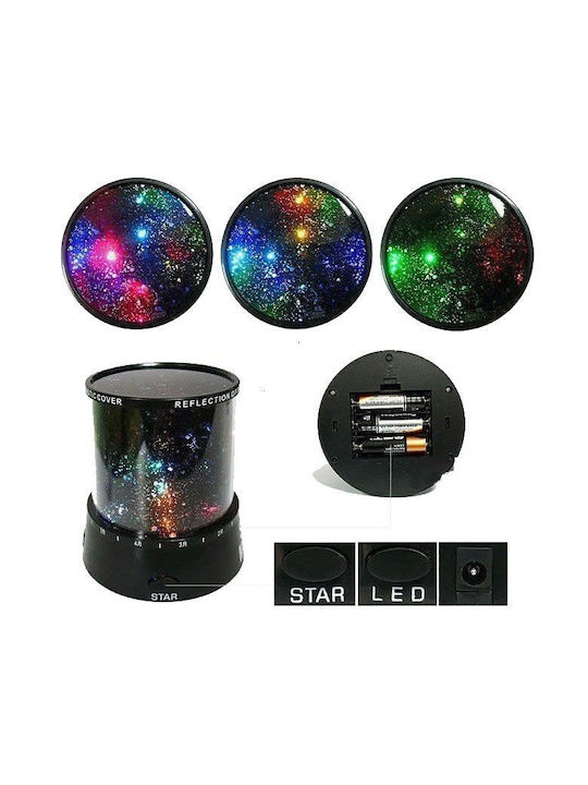 Kids Led Projector Lamp Black