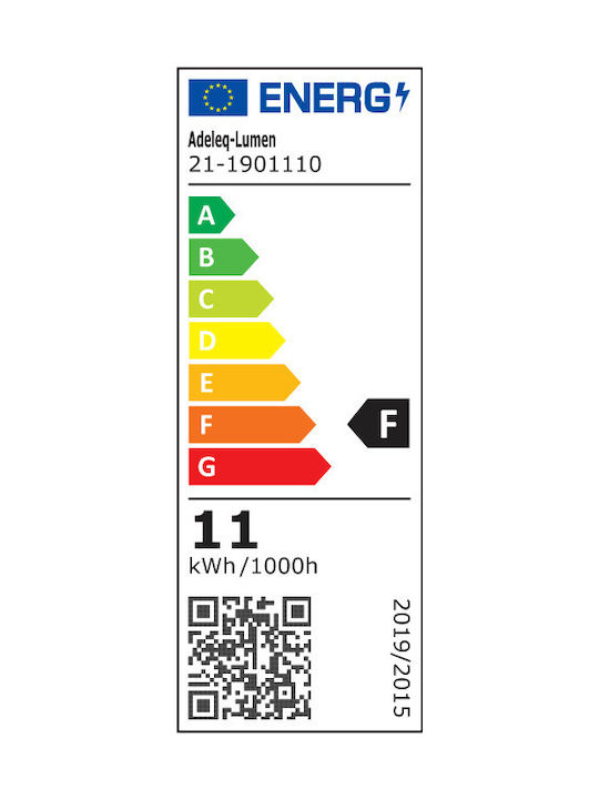 Adeleq Deckenleuchte für den Außenbereich mit integriertem LED in Weiß Farbe 21-1901110