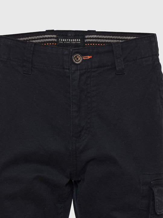 Pantaloni cu Croială Normală Black