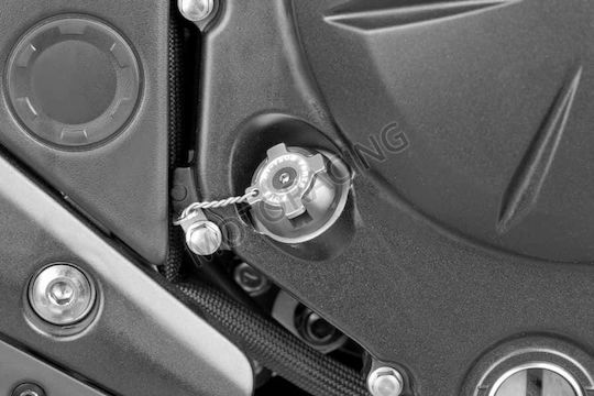 Puig Öldeckel Motorrad Silber 604-00-6166001