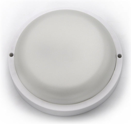 Adeleq Plafonieră de Tavan Baie 20buc Albă cu LED Integrat