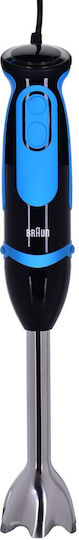 Braun Multiquick 5 Vario Fit Handmixer mit Inox-Stab 1000W Blauer