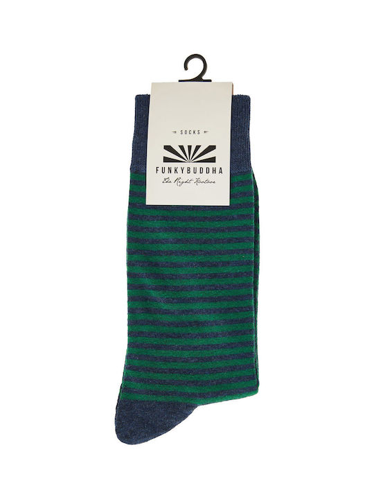 Funky Buddha Herren Socken Grün 1Pack