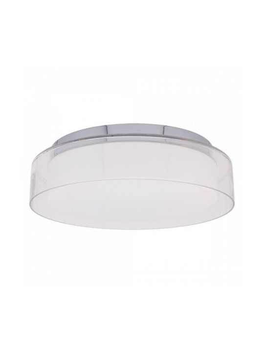 Nowodvorski Modern Metal Ceiling Light with Integrated LED 30pcs Silver