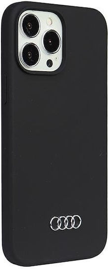 Audi Back Cover Silicone / Plastic Black (iPhone 13 Pro Max)