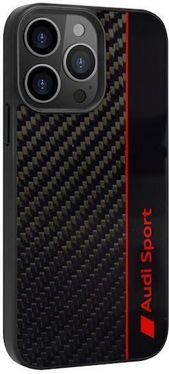 Audi Back Cover Πλαστικό Μαύρο (iPhone 13 Pro)