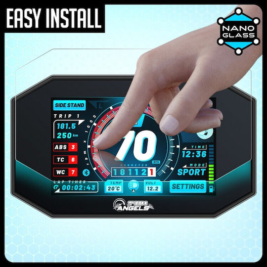Nano Glass Screen Protector for Garmin Zumo Xt GPS Accessories Set 2 Ultra Clear