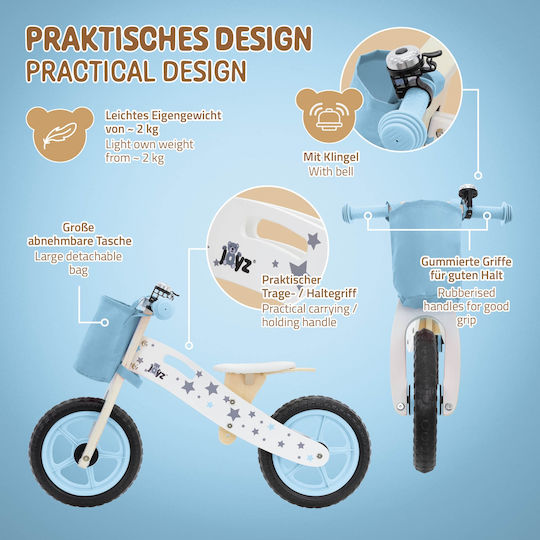 Joyz Kinderlaufrad Hellblau