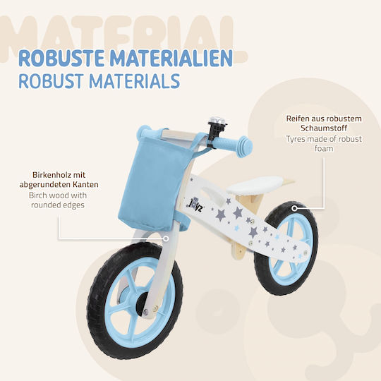 Joyz Kinderlaufrad Hellblau