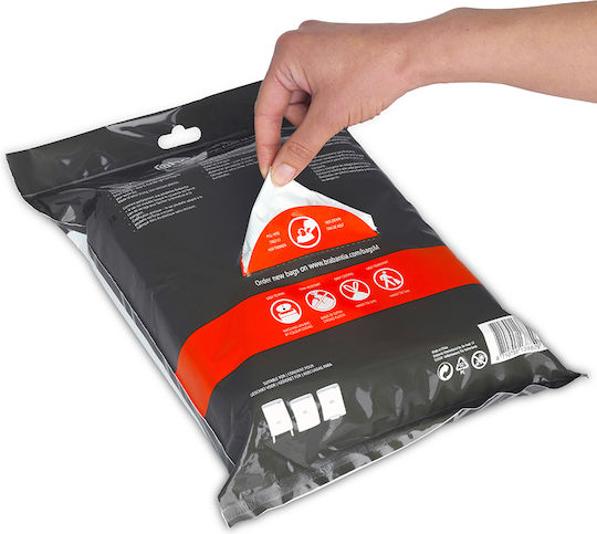 Brabantia Trash Bags Capacity 60lt with Drawstring PerfectFit 40pcs White
