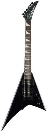 Jackson Rhoads Minion JS1X Electric Guitar Flying V with HH Pickup Configuration Black