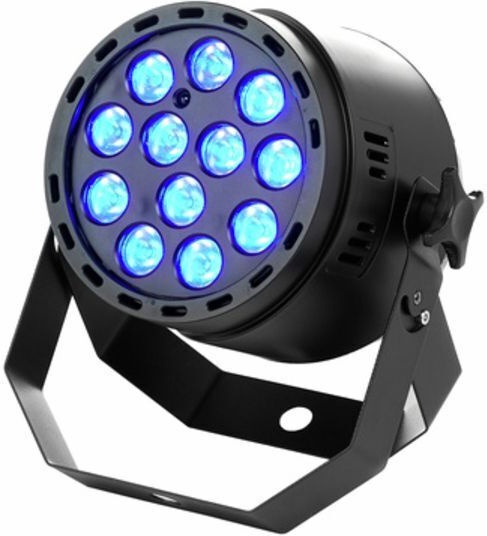 Fun Generation Lumina în mișcare LED PAR Pot QCL 15° RGB / Alb cald