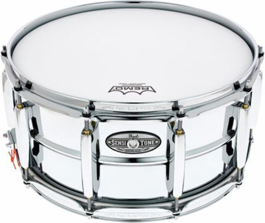 Pearl Ταμπούρο Μεταλλικό Sensitone Steel 14" x 6.5" Ασημί