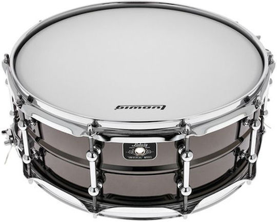 Ludwig Ταμπούρο Μεταλλικό 14" x 5.5" Μαύρο