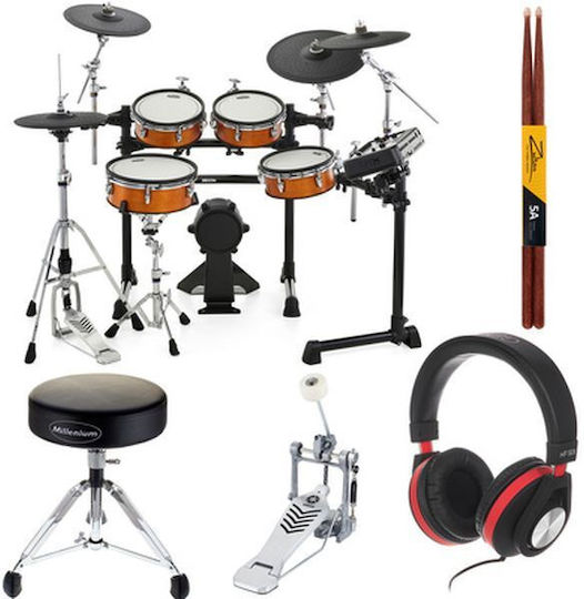 Yamaha DTX8K-X Bundle Drum Set Real Wood