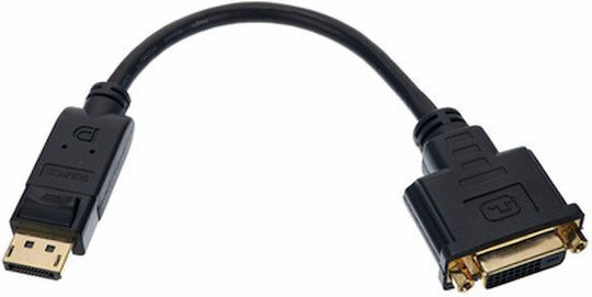 Lindy Convertor DisplayPort masculin în DVI-D feminin 1buc 41004