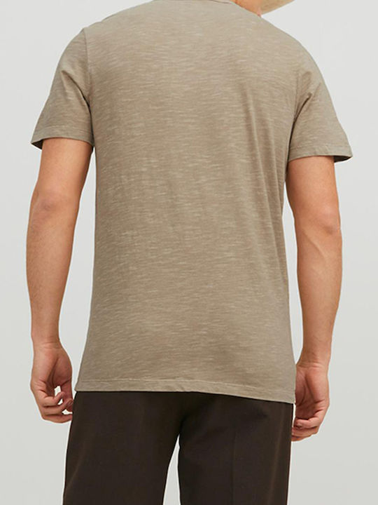 Jack & Jones Men's Short Sleeve T-shirt Crockery