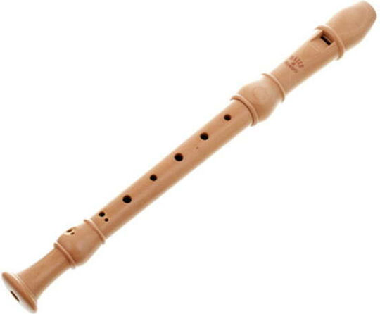Moeck Soprano Lemn Înregistrător Baroc Bej