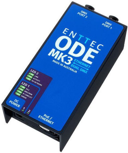 Enttec Ode MK3 Интерфейс за Конзола за Осветление и Връзка Ethernet