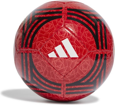 Adidas Mufc Clb Home Μπάλα Ποδοσφαίρου Κόκκινη
