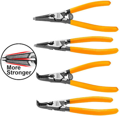 Ingco Safety Pliers Length 180mm 4pcs