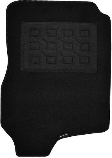 Set of Front and Rear Mats 4pcs for Suzuki Jimny 2012-2018 Black