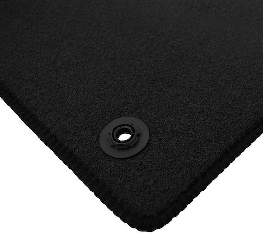 Σετ Μπροστινά και Πίσω Πατάκια 4τμχ για Citroen C1 2010-2014 Μαύρα