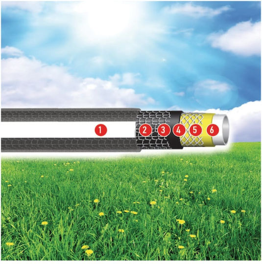 Benman Hose Watering Silver Flex 1/2" 15m