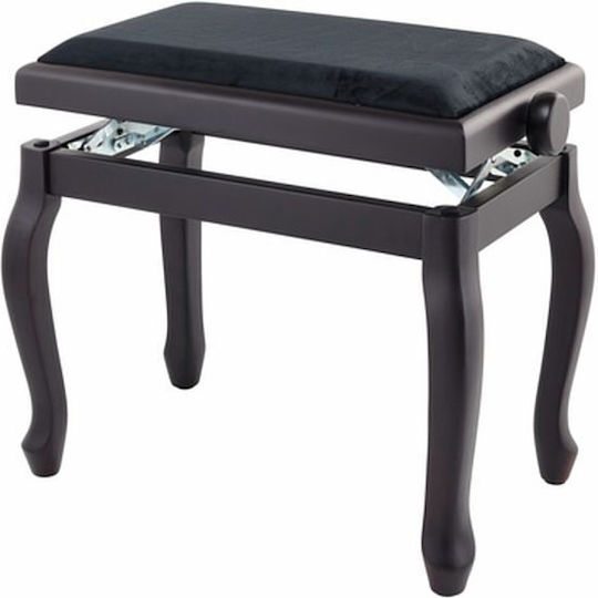 Gewa Deluxe Classic Σκαμπό Πιάνου Ρυθμιζόμενο Rosewood Matte Μ52xΠ30xΥ45-58cm