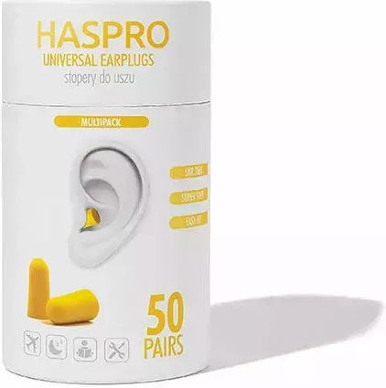Haspro Multipack Universal Ωτοασπίδες σε Κίτρινο Χρώμα EPUF5050 50τμχ