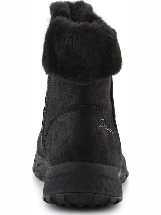 Escape Plan Cozy Collab Stiefeletten Damen mit Pelz Schwarz