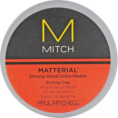 Paul Mitchell Matterial Strong Hold Ultra Matte Styling Clay Argilă 85gr