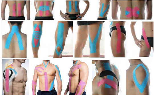 Nasara Original Kinesiology Tape 5cm x 5m Pink